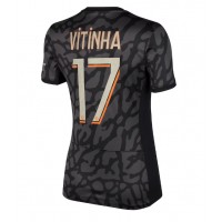 Paris Saint-Germain Vitinha Ferreira #17 Tredje Tröja Kvinnor 2023-24 Korta ärmar
